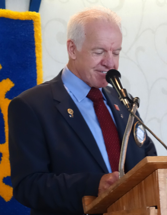 Inaugural Speech President Len Kennedy Rotary Club of Belleville